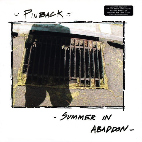 Pinback ‎– Summer In Abaddon (2004) - New LP Record 2019 Limited Edition Olive Green 180g Vinyl Repress with Bonus 7" - Indie Rock