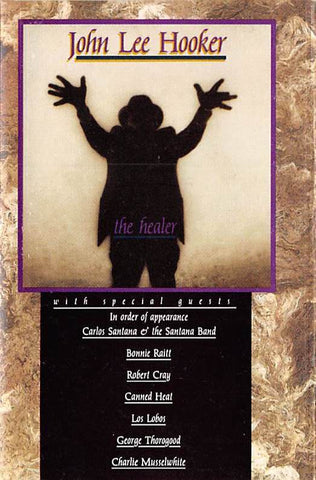 John Lee Hooker – The Healer - Used Cassette Tape Chameleon 1989 USA - Rock / Blues Rock
