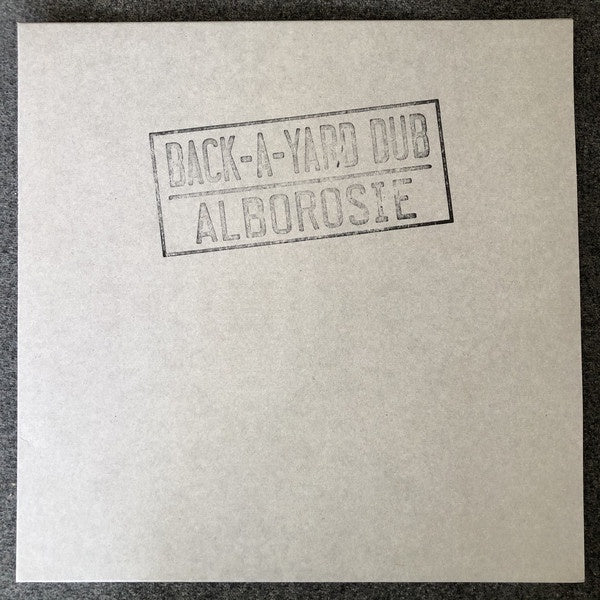 Alborosie ‎– Back-A-Yard Dub - New LP Record 2021 Greensleeves/VP UK Import Vinyl - Reggae / Dub