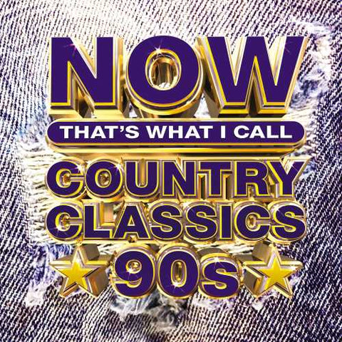 Various  - NOW That's What I Call Country Classics 90s - New 2 LP Record 2020 UMG Sony Yellow Vinyl - Country / Honky Tonk