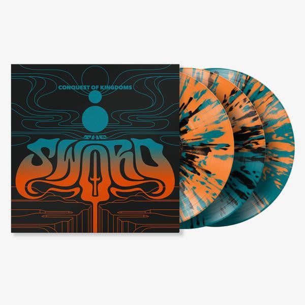 The Sword - Conquest Of Kingdoms - New 3 LP Record 2020 Craft Blue/Orange/Black Splatter Vinyl - Doom Metal / Stoner Rock - Shuga Records