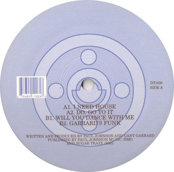 Brother 2 Brother ‎(Gant Garrard & Paul Johnson)– I Need House - Mint 12" Single USA 2002 - Chicago House