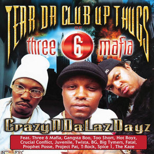 Three 6 Mafia / Tear Da Club Up Thugs ‎– CrazyNDaLazDayz (1999) - New 2 LP Record Store Day 2021 Get On Down USA Clear w/ black and pink splatter Vinyl - Hip Hop / Hardcore Hip-Hop