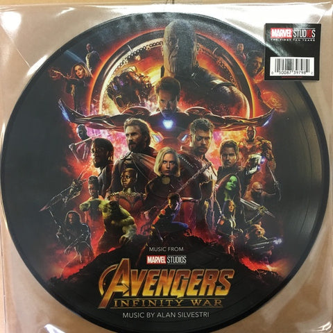 Alan Silvestri ‎– Avengers: Infinity War - New LP Record 2018 Hollywood Picture Disc Vinyl - Soundtrack / Marvel