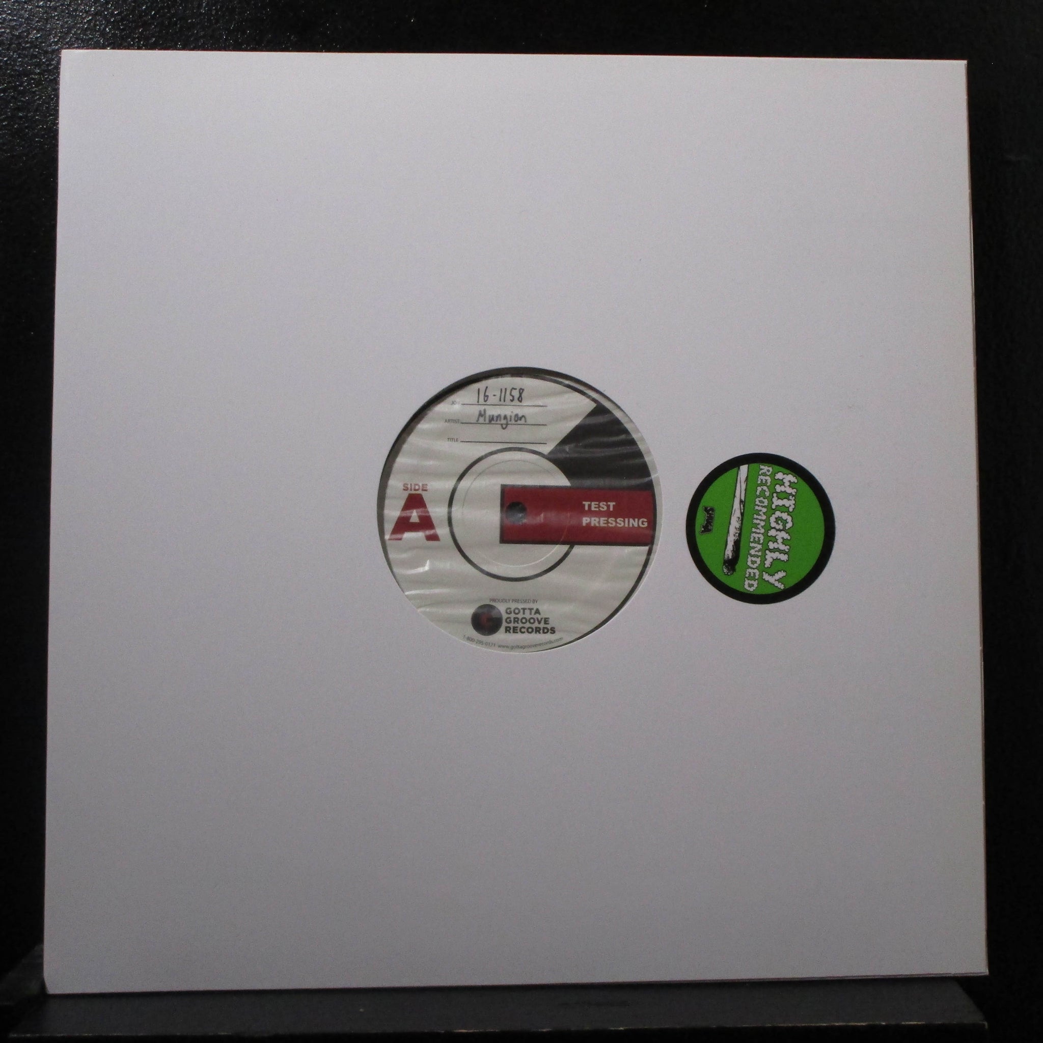 Mungion - Scary Blankets - LP Test Pressing #1 - Shuga Records