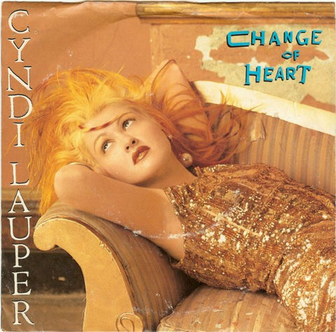 Cyndi Lauper ‎– Change Of Heart / Witness - VG+ 45rpm 1986 USA Portrait Records - Synth-Pop / Rock