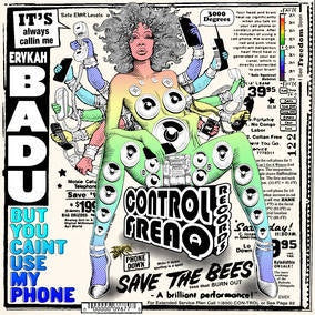 Erykah Badu - But You Caint Use My Phone - Mint- LP Record Store Day Black Friday 2016 Control Freaq Motown RSD Clear 180 gram Vinyl - Neo Soul / R&B - Shuga Records