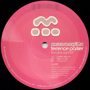 Terrence Parker ‎– The Real Right EP - New 12" Single 2001 Metamorphic USA Vinyl - House / Deep House