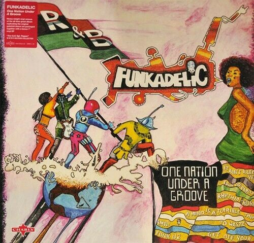 Funkadelic ‎– One Nation Under A Groove (1978) - New Lp Record 2014 Charly Europe Import Vinyl & 7" - P.Funk / Funk - Shuga Records