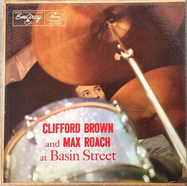 Clifford Brown And Max Roach ‎– At Basin Street VG- (Low Grade) 1956 EmArcy Mono LP USA - Jazz / Hard Bop