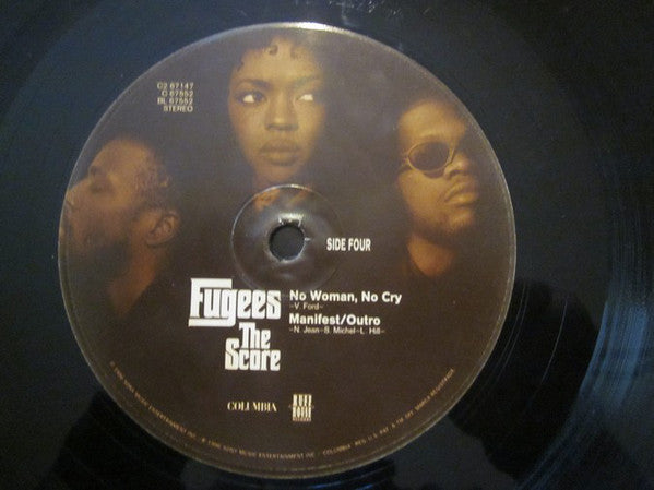 Fugees The Score - VG (NO Original Cover) 1992 USA 2 Lp Set Original Press - Hip Hop