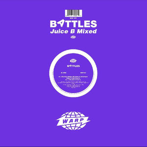 Battles - Juice B Mixed - New 12" Single 2020 Warp UK Vinyl - Electronic