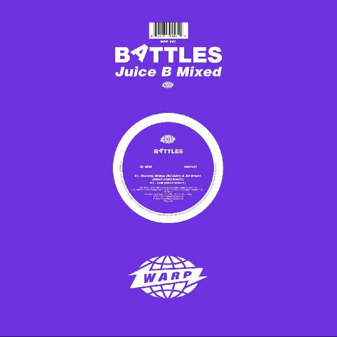 Battles - Juice B Mixed - New 12" Single 2020 Warp UK Vinyl - Electronic