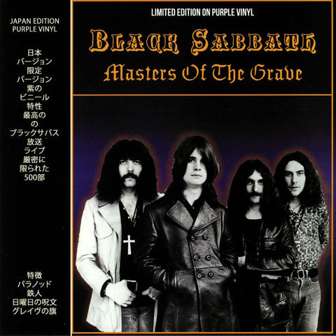 Black Sabbath ‎– Masters Of The Grave  - New Lp Record 2016 Coda Europe Import Purple Vinyl - Heavy Metal