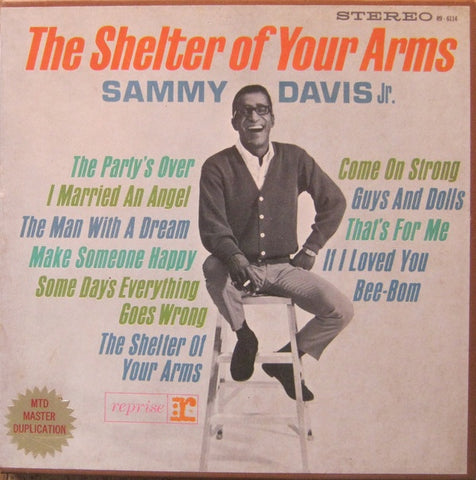 Sammy Davis Jr. ‎– The Shelter Of Your Arms - VG+ Lp Record 1964 Stereo USA Original Vinyl - Jazz / Vocal