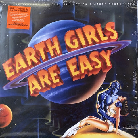 Various ‎– Earth Girls Are Easy (Original Motion Picture 1989) - New Lp Record 2020 Sire/Reprise USA Orange Transparent Vinyl - Soundtrack