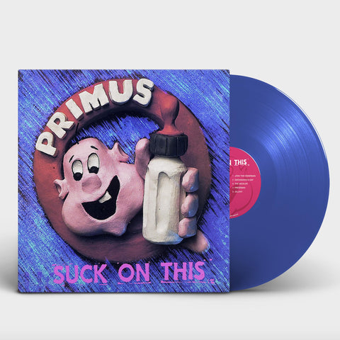 Primus – Suck On This (1989) - New LP Record 2021 Prawn Song Canada Cobalt Blue Vinyl - Rock