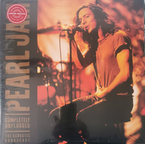Pearl Jam ‎– Completely Unplugged - The Acoustic Broadcast - New 2 LP Record 2021 Bauhaus Europe Import Red Vinyl - Alternative Rock / Grunge