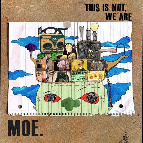 Moe. ‎– This Is Not, We Are - New LP Record 2020 Fatboy 180 gram Blue & White Galaxy Vinyl - Rock