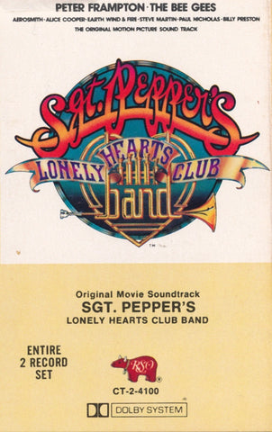 Various - Sgt. Pepper's Lonely Hearts Club Band - Cassette 1978 RSO USA - Soundtrack / Pop Rock
