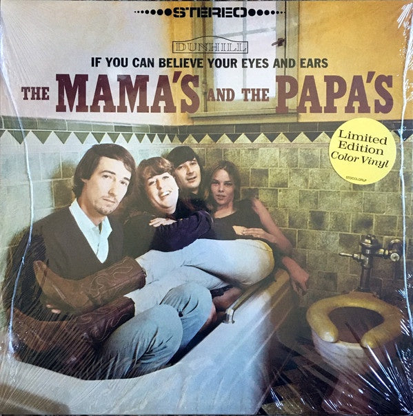 The Mama's And The Papa's ‎– If You Can Believe Your Eyes And Ears (1966) - New LP Record 2021 Geffen Opaque Yellow Vinyl & Toilet Cover - Pop Rock / Folk Rock - Shuga Records
