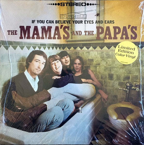 The Mama's And The Papa's ‎– If You Can Believe Your Eyes And Ears (1966) - New LP Record 2021 Geffen Opaque Yellow Vinyl & Toilet Cover - Pop Rock / Folk Rock - Shuga Records