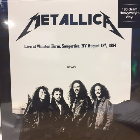 Metallica - Live at Winston Farm, Saugerties, NY (August 13, 1994) - New Vinyl 2017 DOL 180gram 2LP EU Import  - Metal