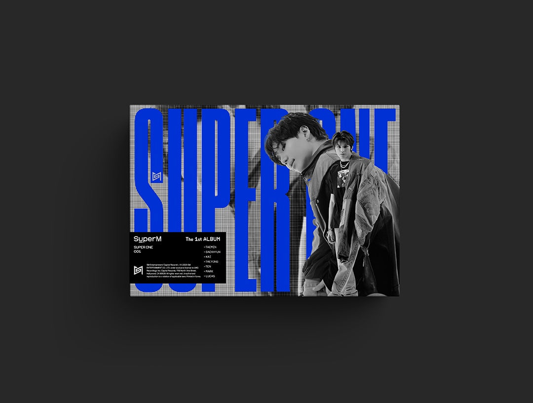 SuperM ‎– Super One (BLUE1) - New CD Album 2020 Capitol South Korea Import & Chicago Button - K-pop