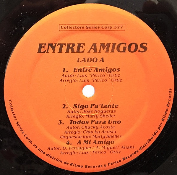 Entre Amigos - Entre Amigos - VG+ Used Vinyl Lp - No Original 
