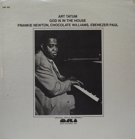 Art Tatum ‎– God Is In The House - VG+ (VG- cover) Lp Record 1972 Mono USA Vinyl - Jazz