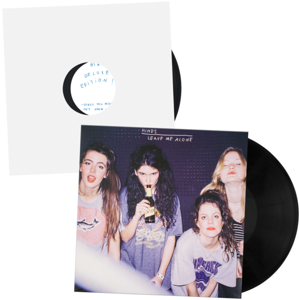 Hinds - Leave Me Alone (Deluxe Edition w/ Bonus 12"!!!) - New Vinyl Record 2016 Mom + Pop V. Limited Edition (less than 50 at distro!) - Lo-Fi / Indie Rock / Garage Pop