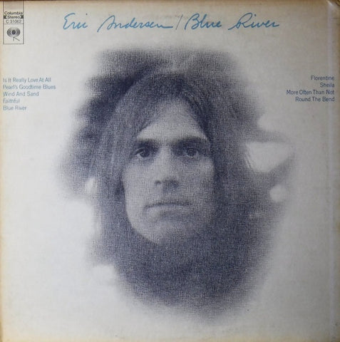 Eric Andersen – Blue River - Mint- Lp Record 1972 USA Original Vinyl - Rock / Soft Rock
