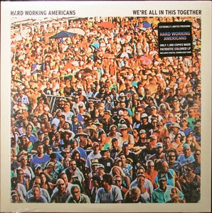 Hard Working Americans - We're All In This Together - New Vinyl 2017 Melvin Records Gatefold 2-LP Pressing on 'Patriotic Colored' Vinyl with Download (Extremely Limited to 1000) - Country Rock / Jam Band / Americana