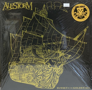 Alestorm ‎– Sunset On The Golden Age (2014) - New 2 LP Record Store Day 2021 Napalm Europe Import RSD Black / Gold Splatter Vinyl - Power Metal / Folk Metal - Shuga Records