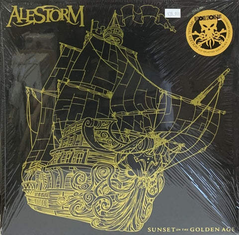 Alestorm ‎– Sunset On The Golden Age (2014) - New 2 LP Record Store Day 2021 Napalm Europe Import RSD Black / Gold Splatter Vinyl - Power Metal / Folk Metal