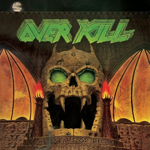 Overkill – Years of Decay (1989) - New LP Record 2023 Atlantic BMG Canada Half Speed Mastered Red Marbled Vinyl - Rock / Thrash