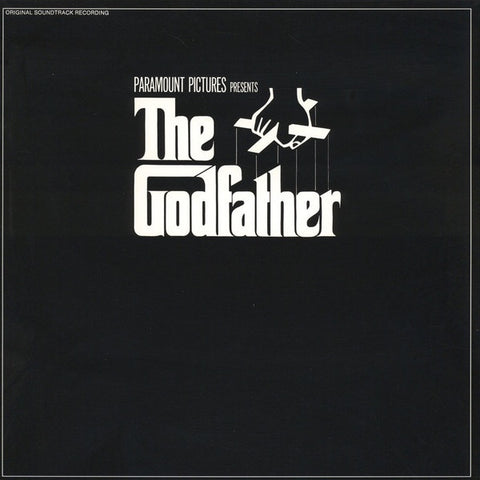 Nino Rota ‎– The Godfather - New LP Recordd 2015 Geffen Black 180 gram Vinyl Reissue - 70s Soundtrack