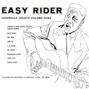 Leadbelly ‎– Easy Rider: Leadbelly Legacy Volume Four (1950)- New LP Record 2019 Folkways USA Vinyl - Blues / Country Blues