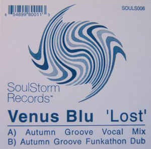 Venus Blu ‎– Lost - New 12" Single 2004 Soulstorm UK Vinyl - House / Deep House