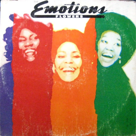 The Emotions ‎– Flowers - VG+ (vg- cover) Lp Record 1976 USA Original Vinyl - Soul