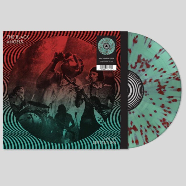 The Black Angels ‎– Live At Levitation - New LP Record 2021 Reverberation Appreciation Society USA  Indie Exclusive Seafoam Splatter Vinyl - Psychedelic Rock - Shuga Records