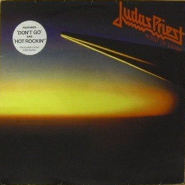 Judas Priest ‎– Point Of Entry - VG+ LP Record 1981 CBS UK Import Vinyl - Hard Rock / Heavy Metal - Shuga Records