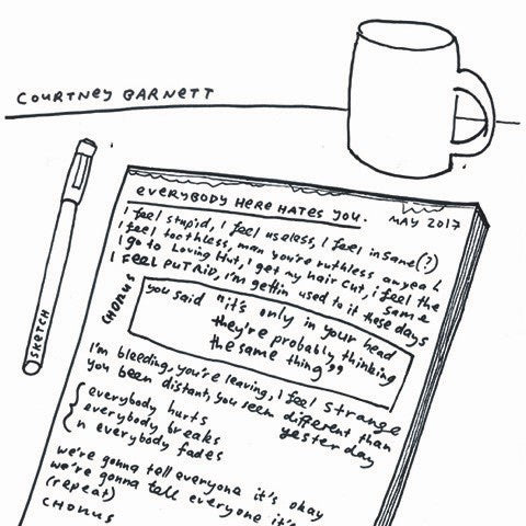 Courtney Barnett - Everybody Here Hates You - New 12" 2019 Mom + Pop RSD Exclusive - Indie Rock - Shuga Records