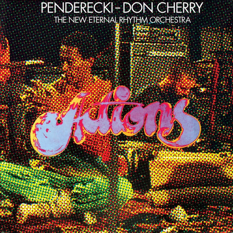 Penderecki - Don Cherry & The New Eternal Rhythm Orchestra ‎– Actions (1971) - New Lp Record Store Day 2020 Our Swimmer German Import RSD Red Vinyl - Contemporary Jazz
