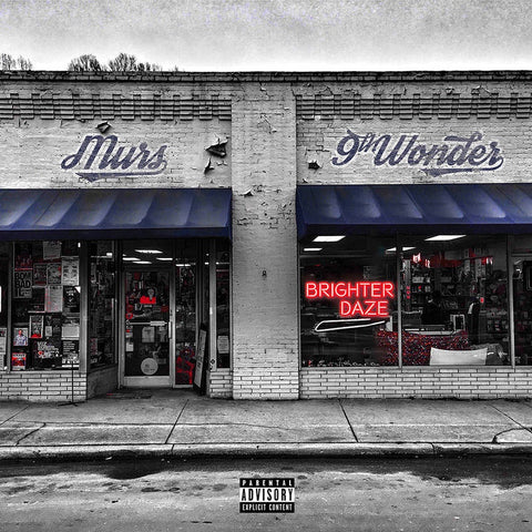Murs & 9th Wonder - Brighter Daze (2016) - New LP Record Store Day 2020 Empire RSD Blue & White Swirl Vinyl - Hip Hop