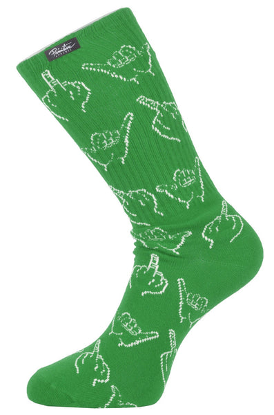 Primitive Apparel - Men's Hang Loose FU Socks - Shuga Records