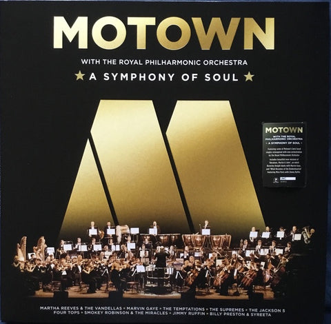 Various With The Royal Philharmonic Orchestra – Motown With The Royal Philharmonic Orchestra: A Symphony Of Soul - New LP Record 2022 UMC Europe Vinyl - Funk / Soul / Classical