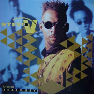 Adventures Of Stevie V - Jealousy - New 12" Single Record 1990 Mercury USA Vinyl - House / Hip-House - Shuga Records