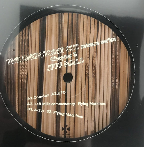 Jeff Mills ‎– The Director's Cut Chapter 3 - New EP Record 2019 Axis USA 180 gram Vinyl - Techno - Shuga Records