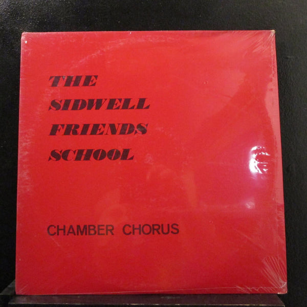 The Sidwell Friends School - Chamber Chorus - New LP Record 1970's Private Washington DC Vinyl - High School / Pop - Shuga Records